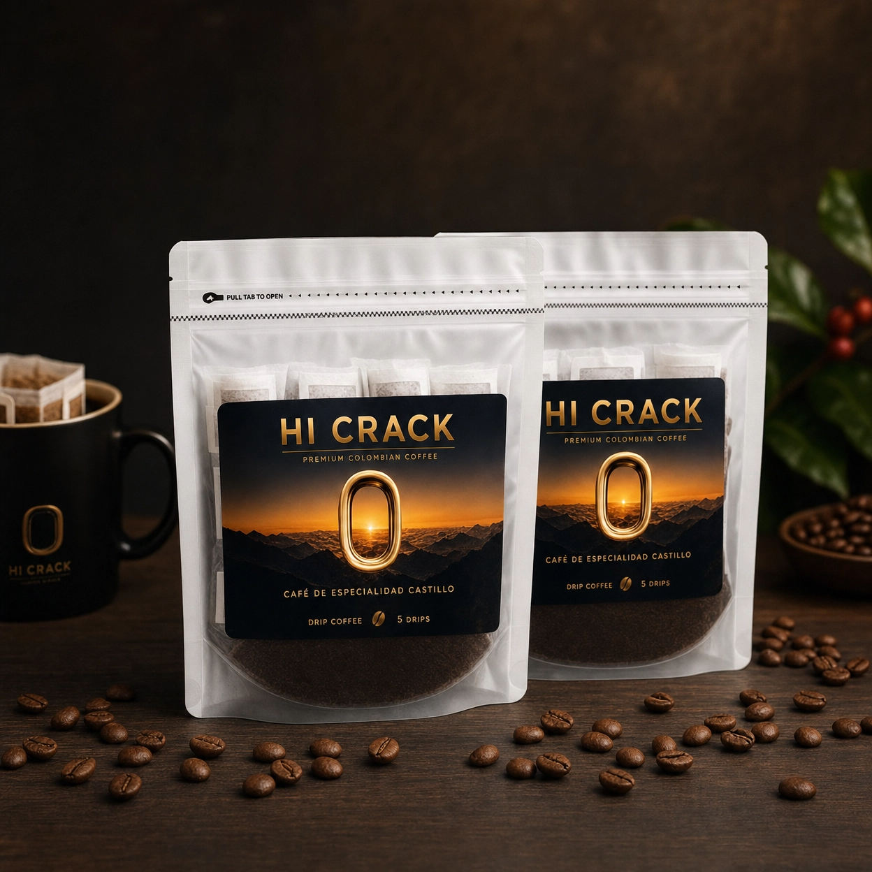 Hi Crack Drips - 2 Bolsas (10 Drips)